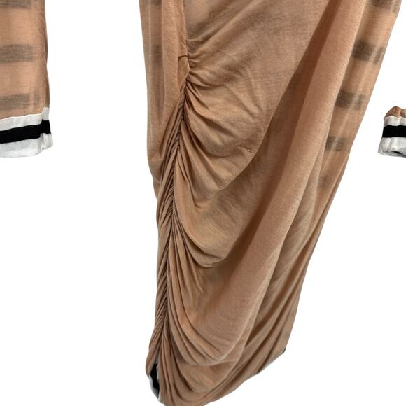 A.L.C. Reversible Stripe Baxter Jersey Dress Small 2011 Bodycon Sexy Statement - Picture 4 of 10